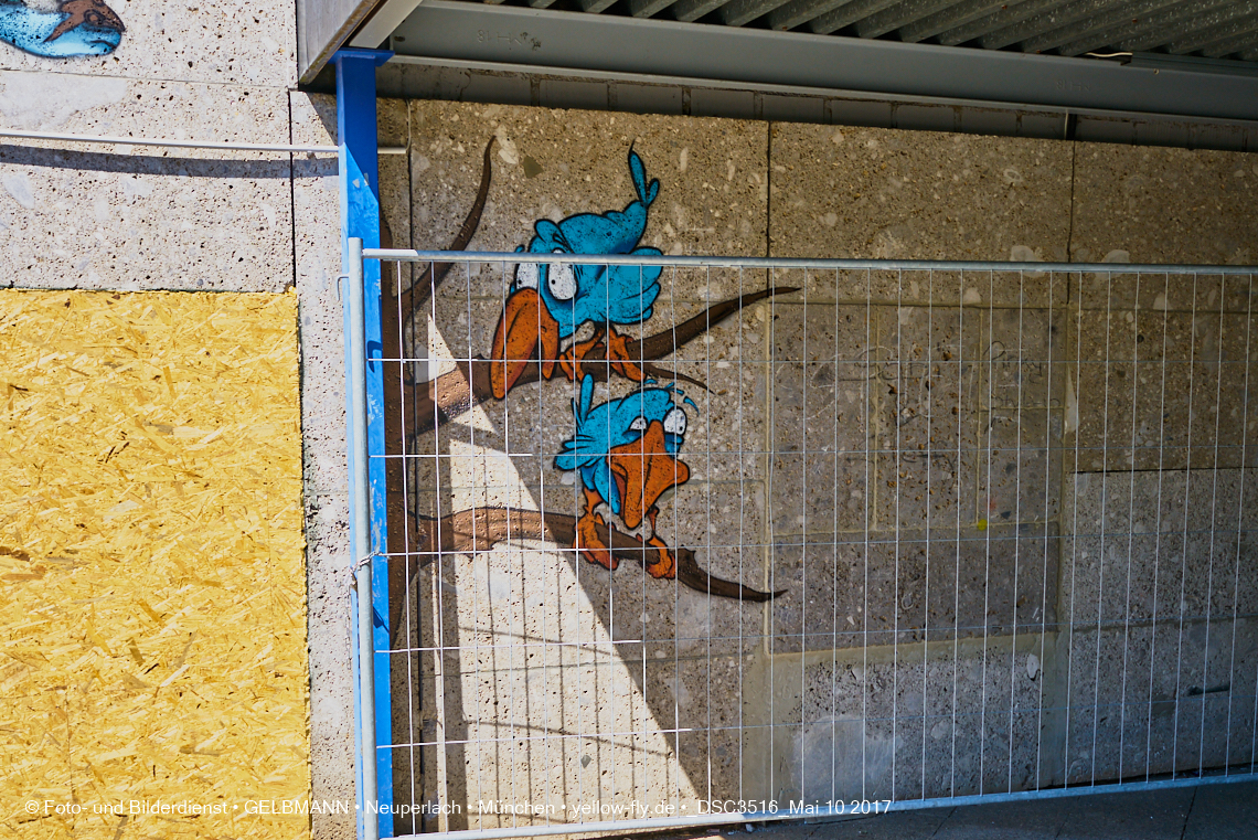 21.03.2017 - Abrissbaustelle Quiddezentrum in Neuperlach